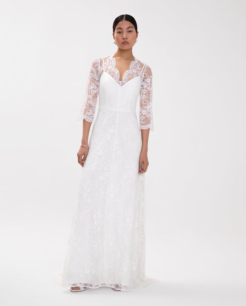 DALIA Bridal Dress – Robe de mariée bohème Robes de mariée The Wedding Explorer DALIA Bridal Dress – Robe de mariée bohème Robes de mariée The Wedding Explorer