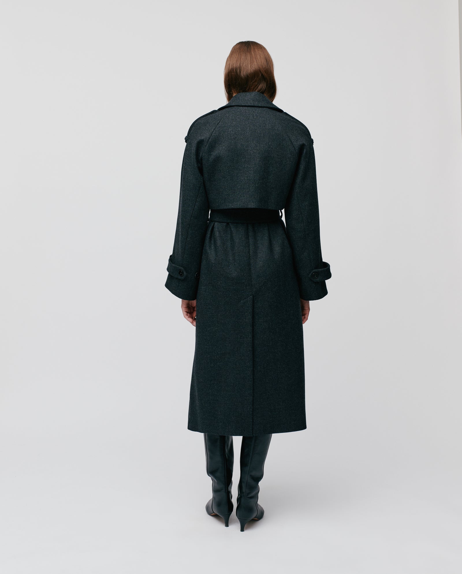 CAROLINE ANN Trench Coat