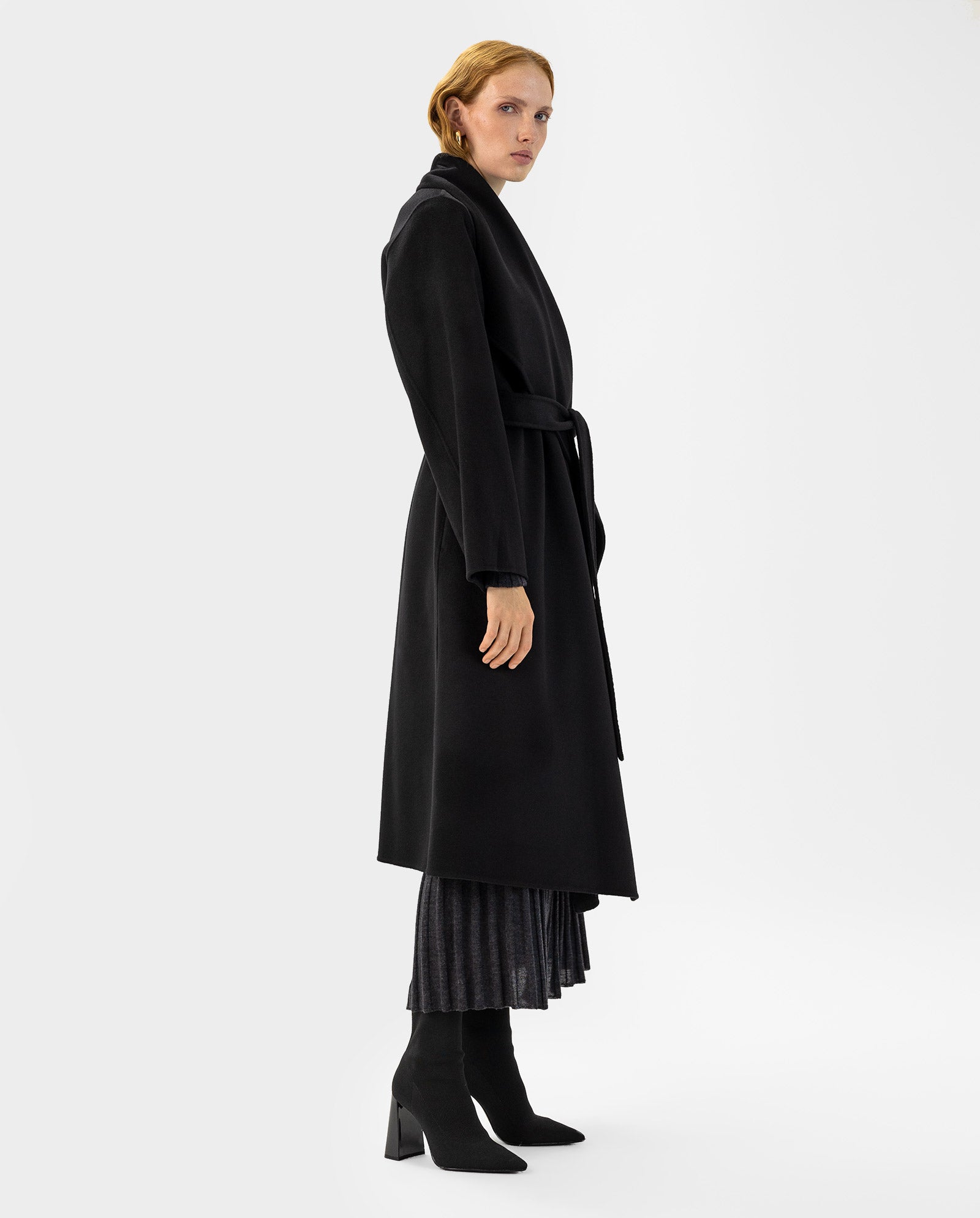 CARRIE ROSE Wool Coat