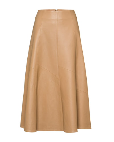 Leather Skirt Midi