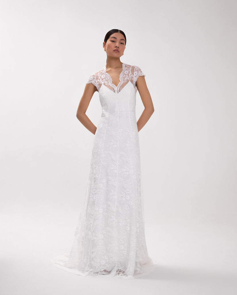 DANIELA LILY Bridal Lace Dress – Robe de mariée bohème Robes de mariée The Wedding Explorer